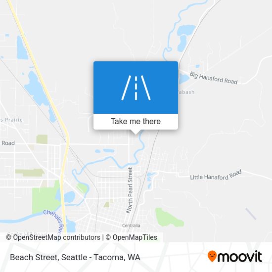 Mapa de Beach Street