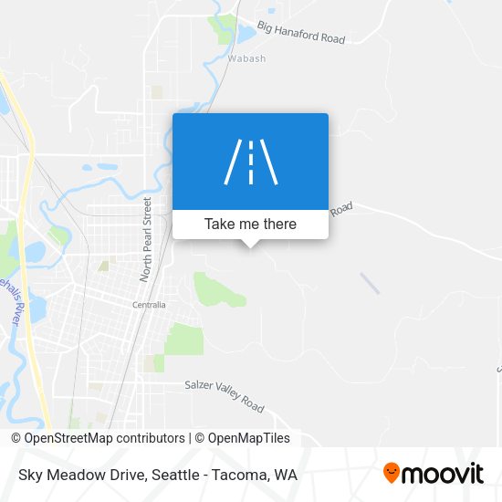 Sky Meadow Drive map