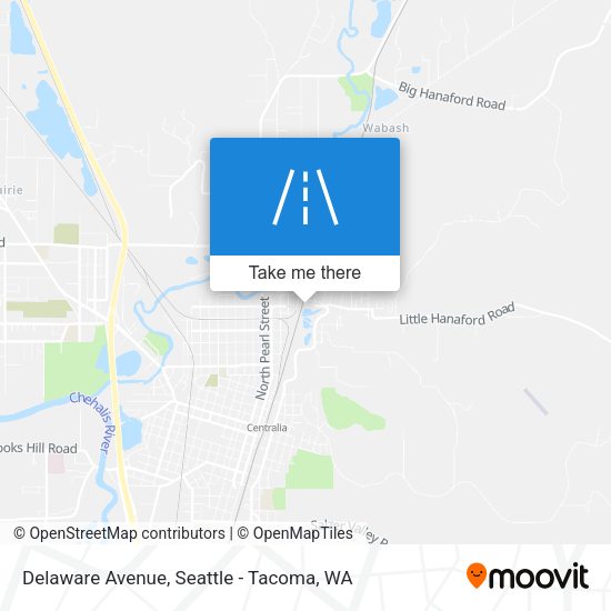 Delaware Avenue map