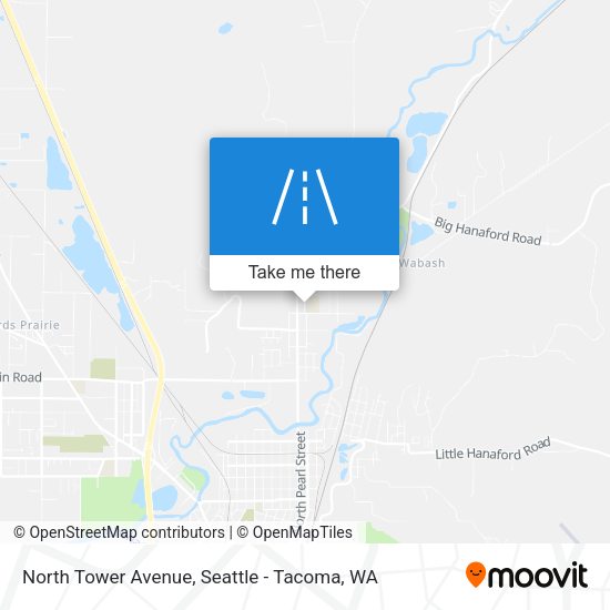 Mapa de North Tower Avenue