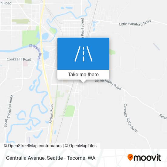 Centralia Avenue map