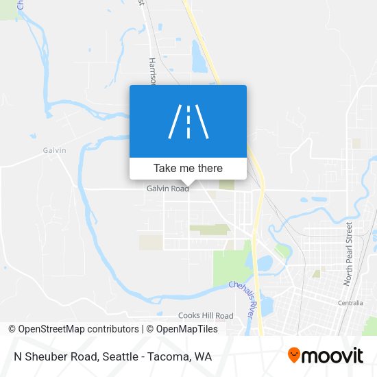 Mapa de N Sheuber Road