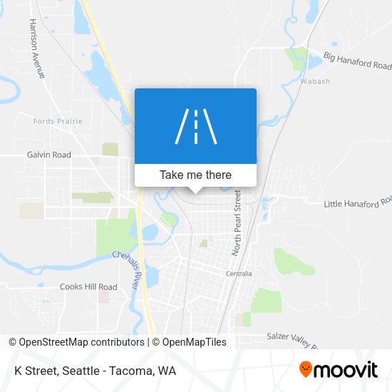 K Street map