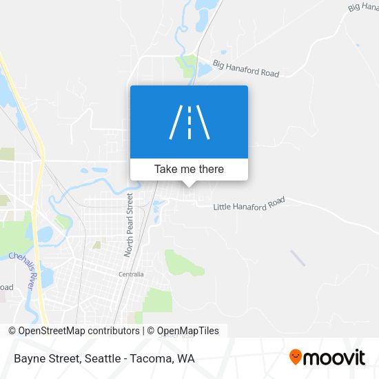 Bayne Street map