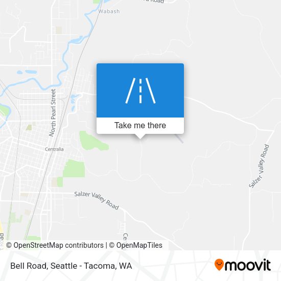Bell Road map
