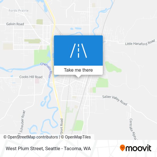 Mapa de West Plum Street