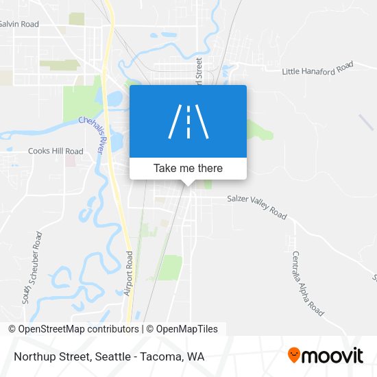 Northup Street map