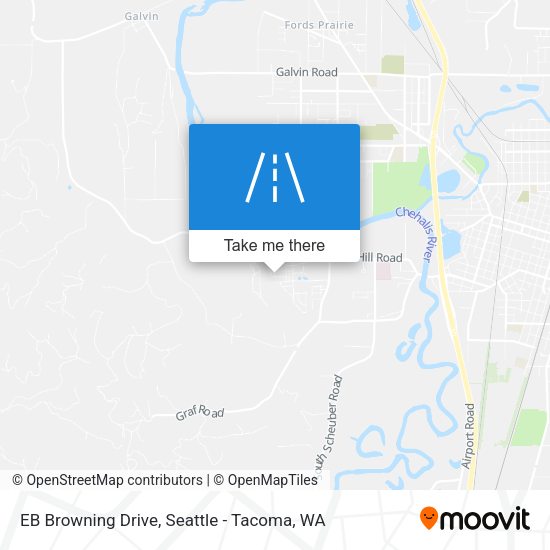 EB Browning Drive map