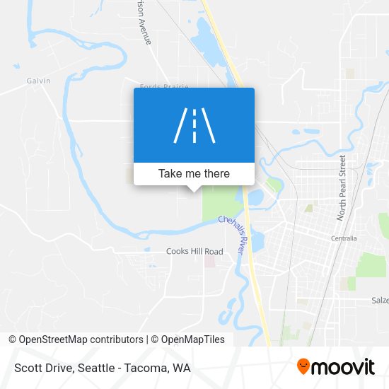 Mapa de Scott Drive