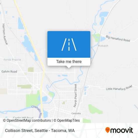 Mapa de Collison Street
