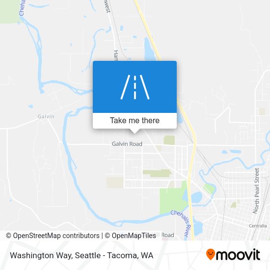 Mapa de Washington Way