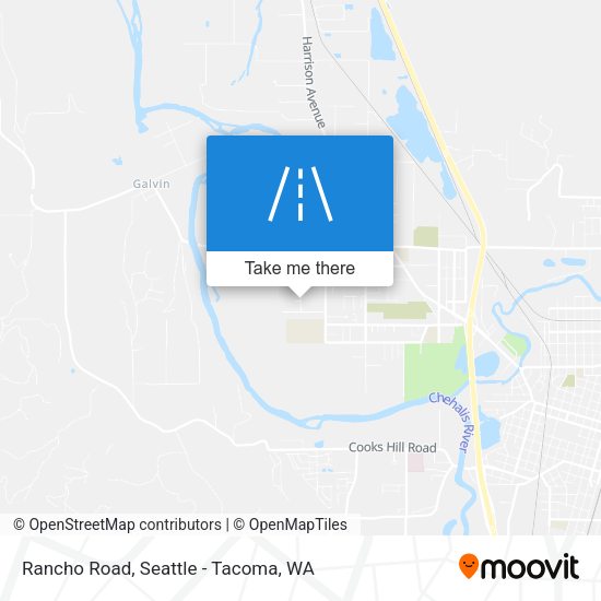Rancho Road map