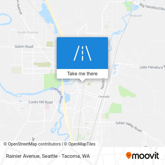Mapa de Rainier Avenue