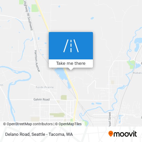 Mapa de Delano Road