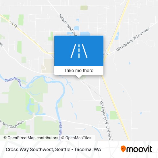Mapa de Cross Way Southwest