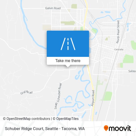 Mapa de Schuber Ridge Court