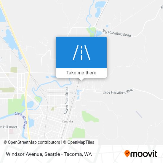 Windsor Avenue map