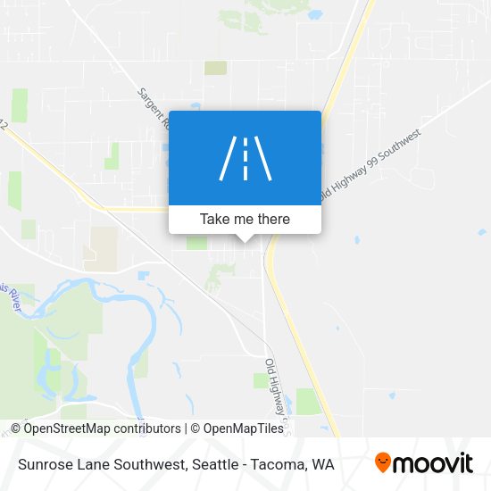 Mapa de Sunrose Lane Southwest