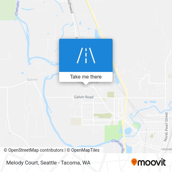 Melody Court map