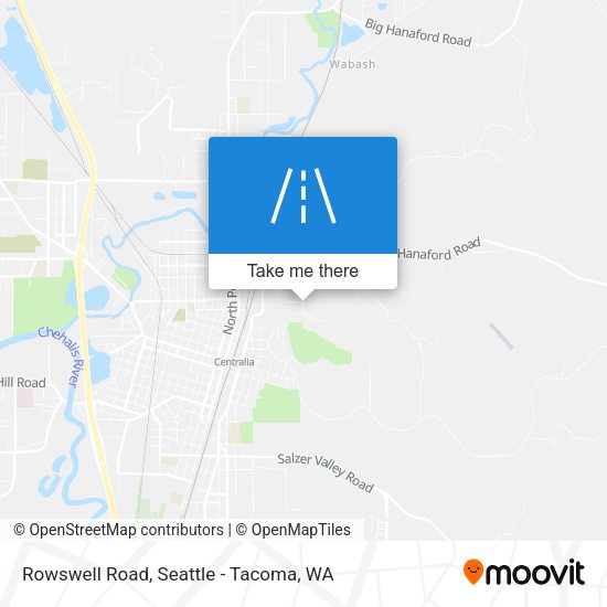 Rowswell Road map
