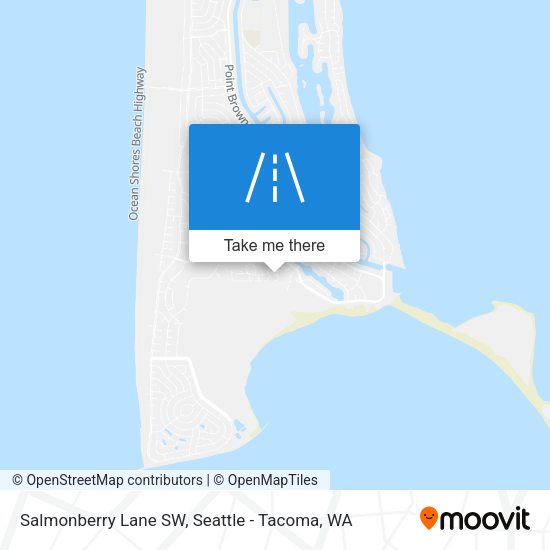 Mapa de Salmonberry Lane SW