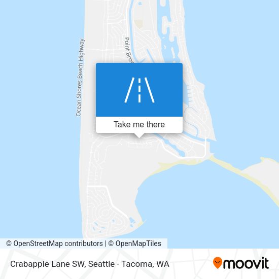 Mapa de Crabapple Lane SW