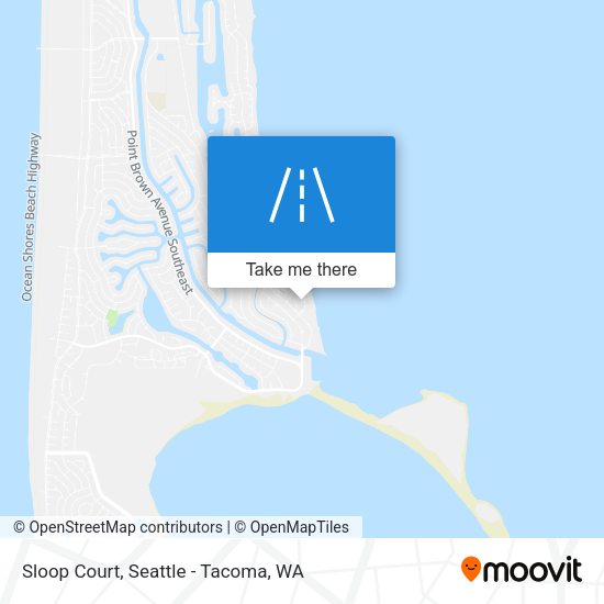 Sloop Court map