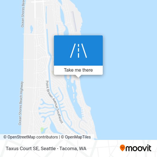 Taxus Court SE map