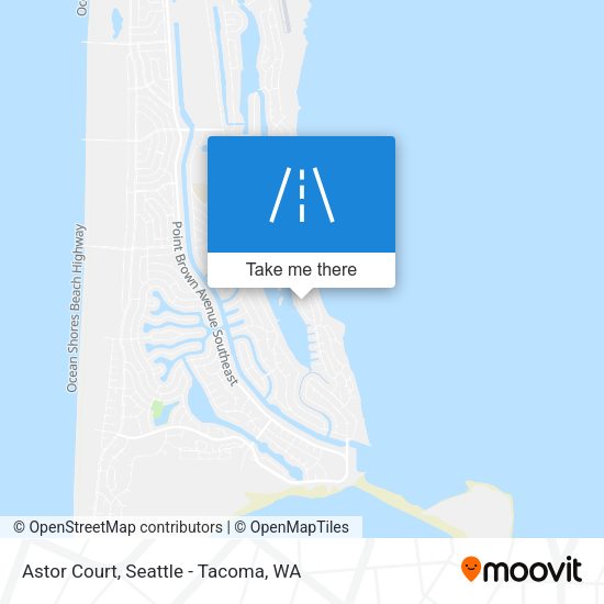 Astor Court map