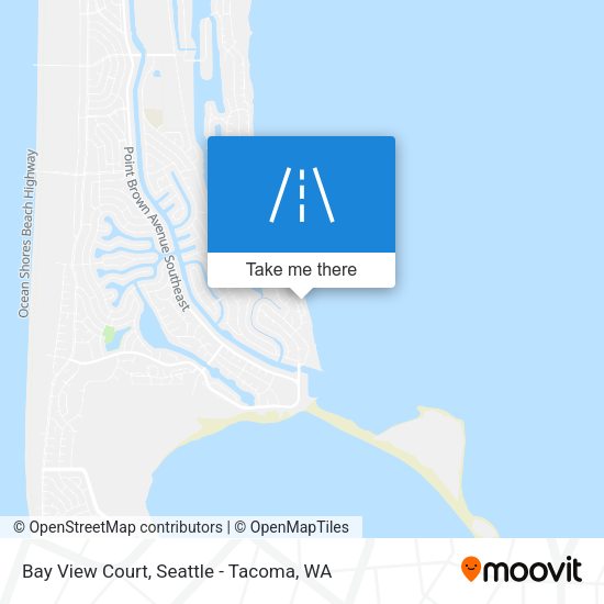 Bay View Court map