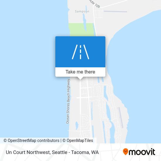 Un Court Northwest map