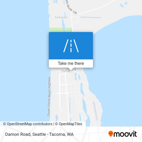 Mapa de Damon Road