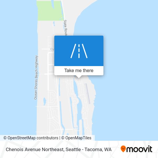 Chenois Avenue Northeast map