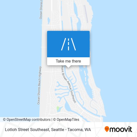 Mapa de Lotloh Street Southeast