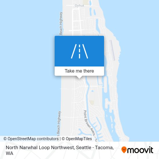 Mapa de North Narwhal Loop Northwest