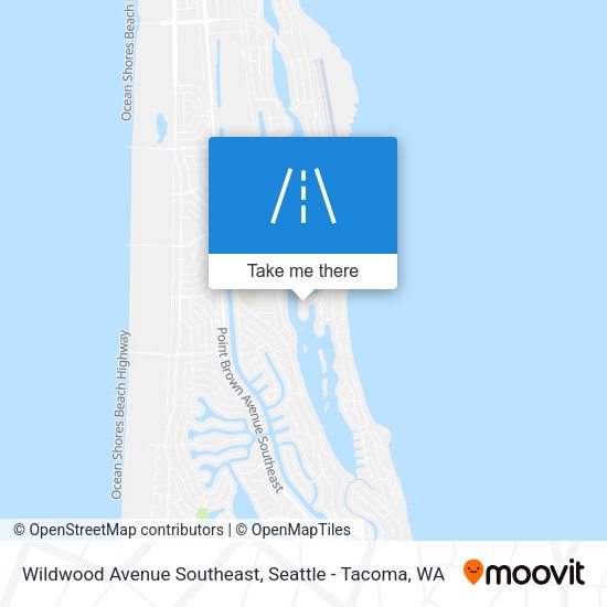 Wildwood Avenue Southeast map