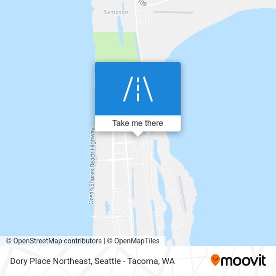 Dory Place Northeast map
