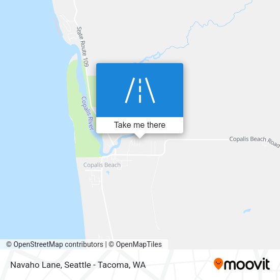 Navaho Lane map
