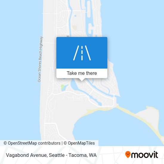 Vagabond Avenue map