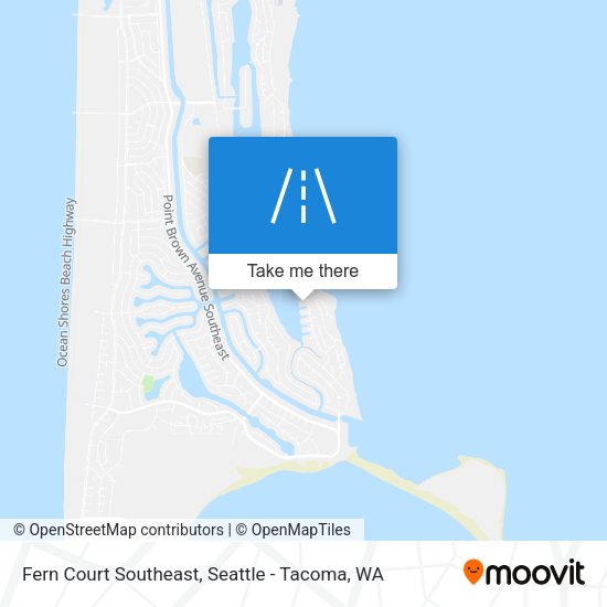Fern Court Southeast map