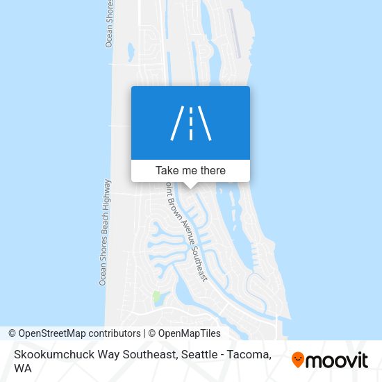 Skookumchuck Way Southeast map