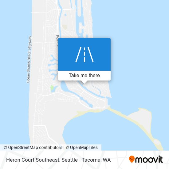 Mapa de Heron Court Southeast