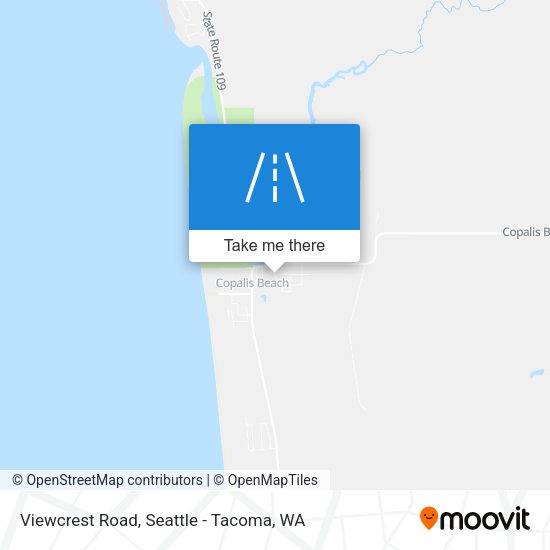 Viewcrest Road map