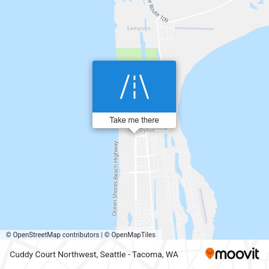 Cuddy Court Northwest map