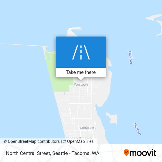 North Central Street map