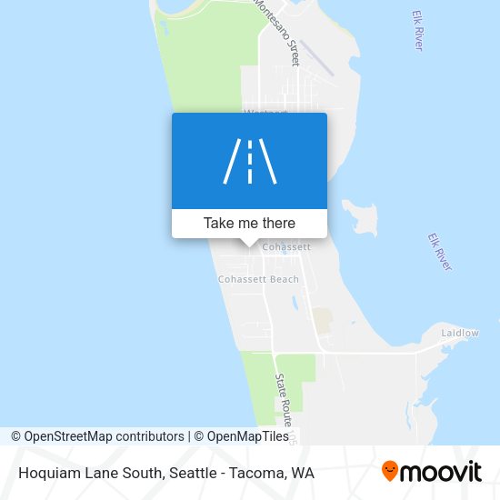 Hoquiam Lane South map