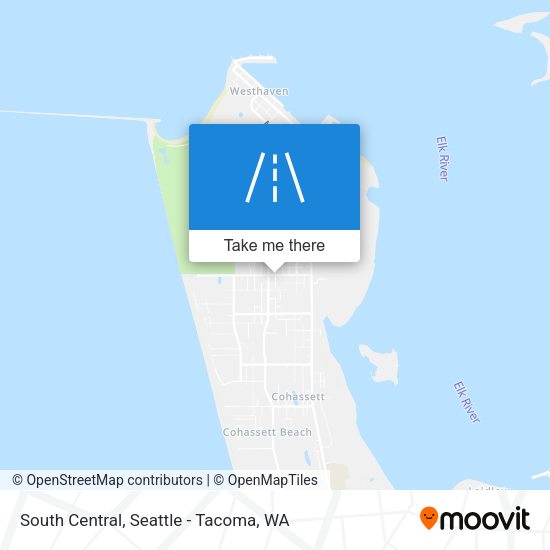 South Central map