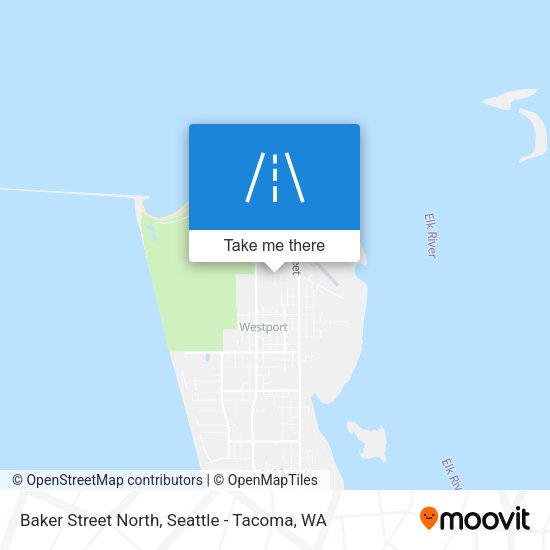 Baker Street North map