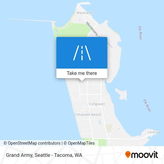 Grand Army map