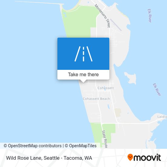 Wild Rose Lane map